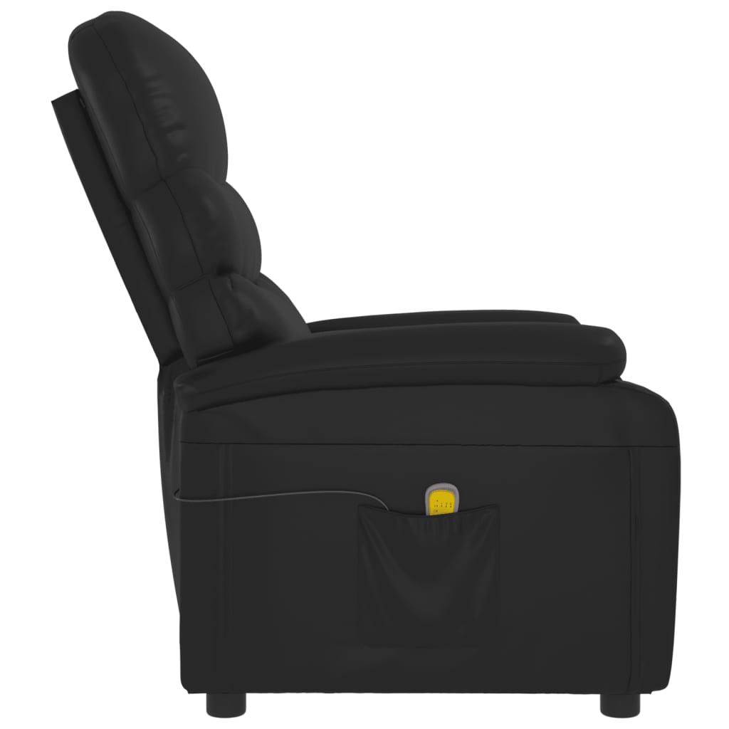 Fauteuil de massage Noir Similicuir - XIOS