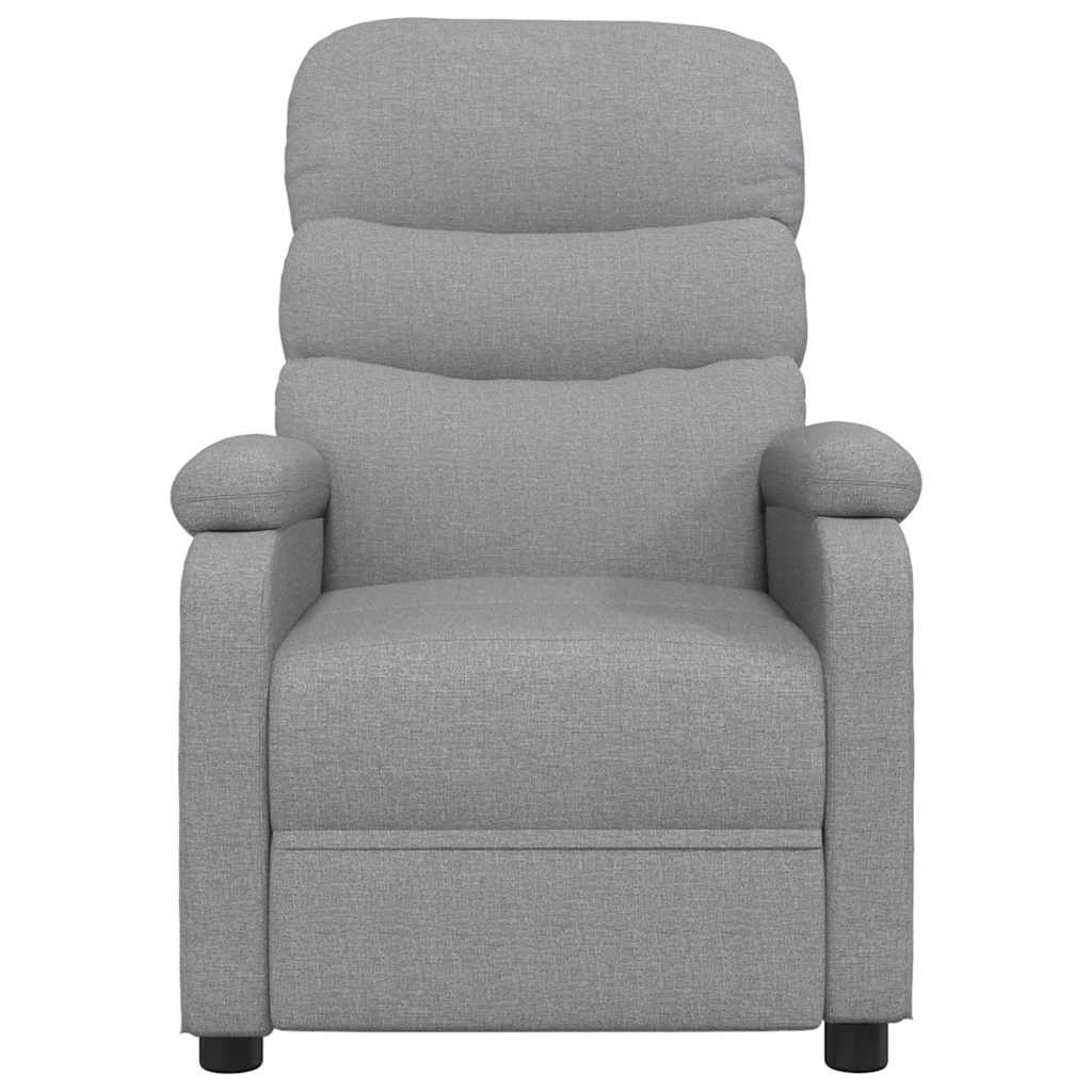 Fauteuil inclinable Gris clair Tissu - XIOS