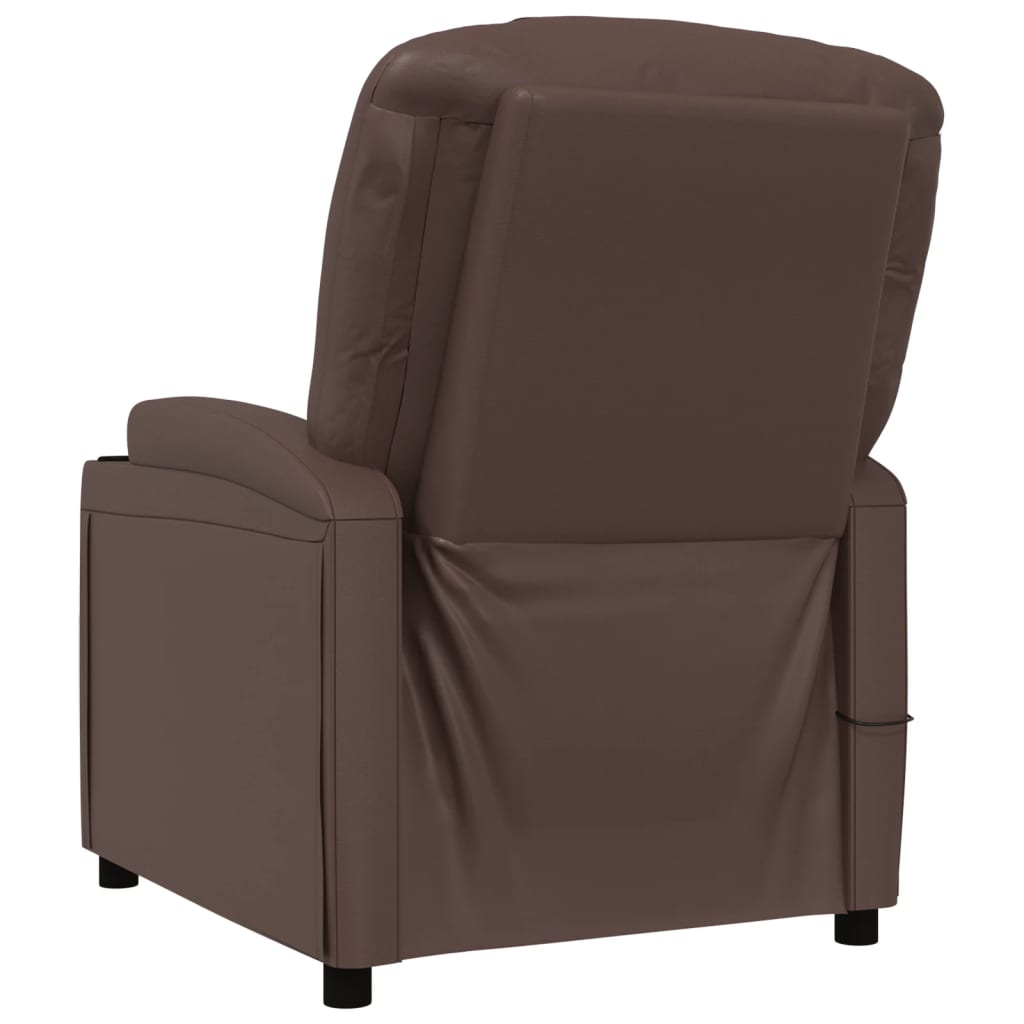 Fauteuil de massage Marron Similicuir - XIOS
