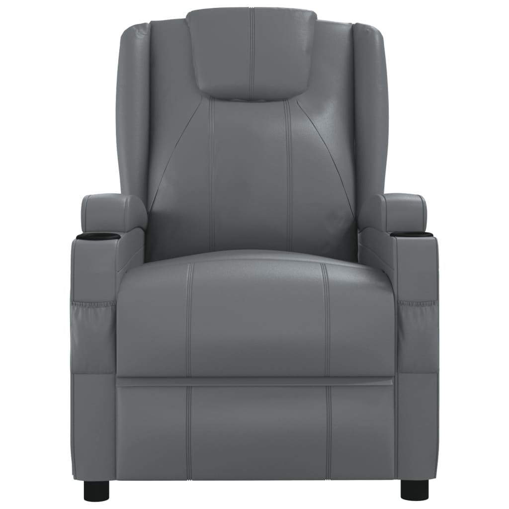 Fauteuil de massage Anthracite Similicuir - XIOS