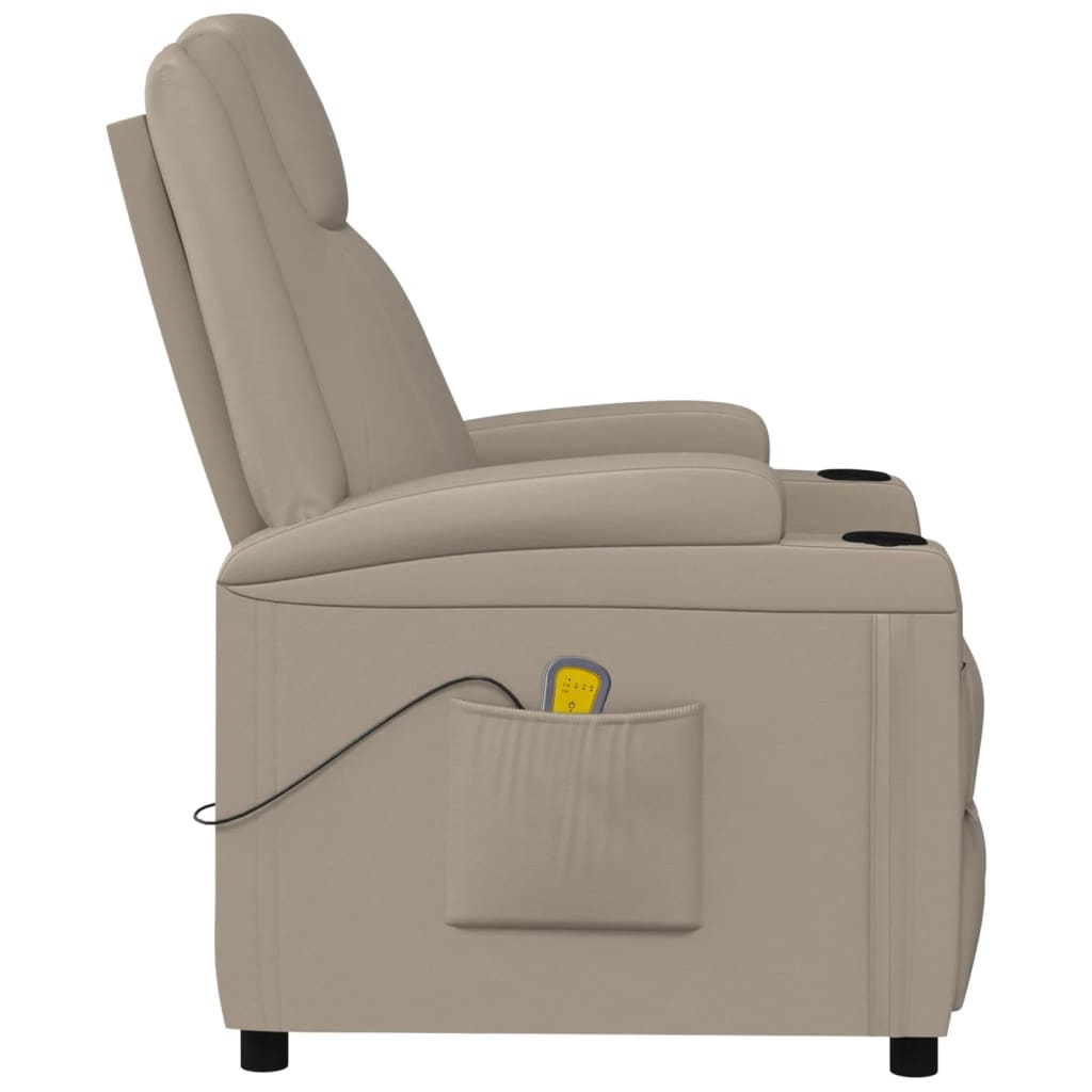 Fauteuil de massage Cappuccino Similicuir - XIOS