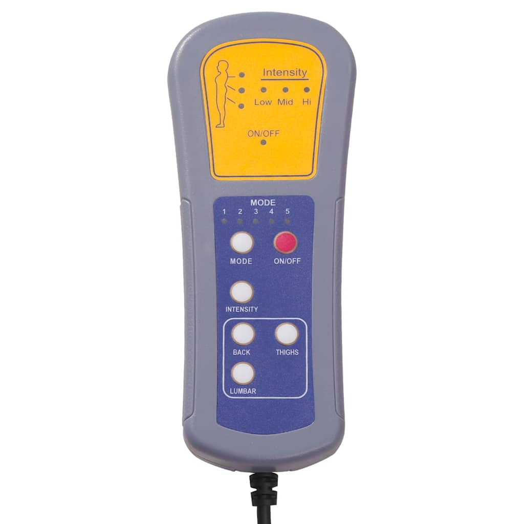 Fauteuil de massage Gris clair Tissu - XIOS