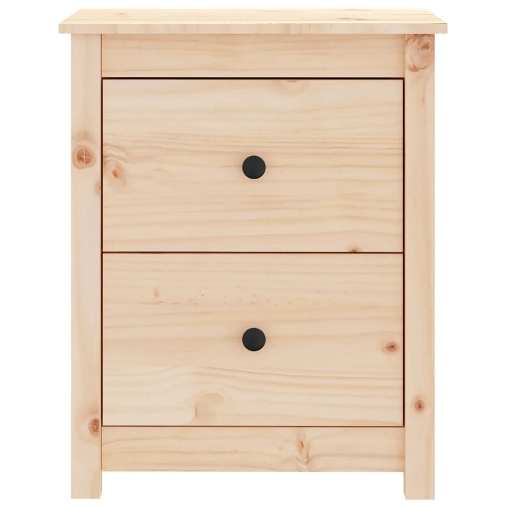 Tables de chevet 2 pcs 50x35x61,5 cm Bois de pin massif - XIOS