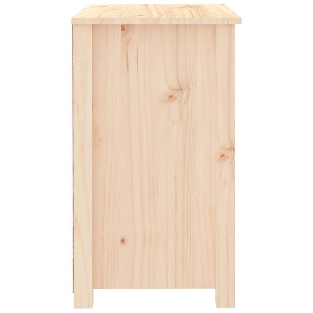 Tables de chevet 2 pcs 50x35x61,5 cm Bois de pin massif - XIOS