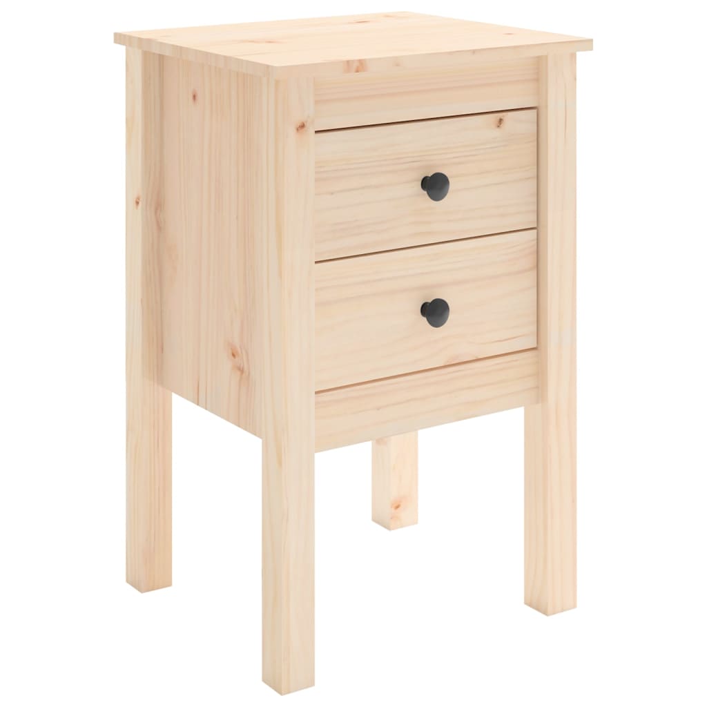 Table de chevet 40x35x61,5 cm Bois de pin massif - XIOS