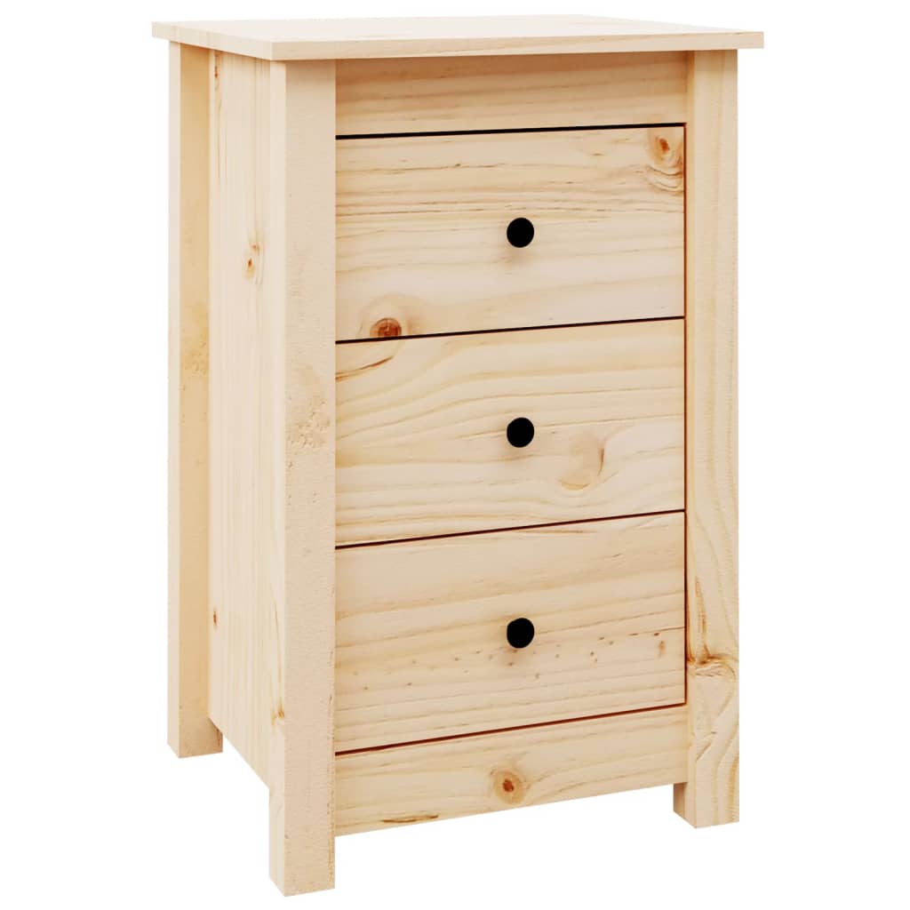 Table de chevet 40x35x61,5 cm Bois de pin massif - XIOS