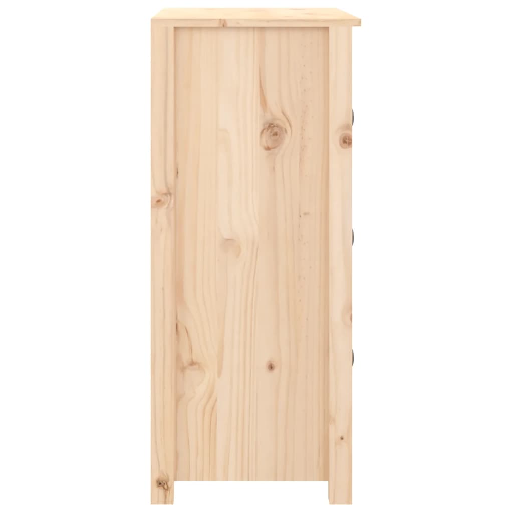 Buffet 70x35x80 cm bois massif de pin - XIOS