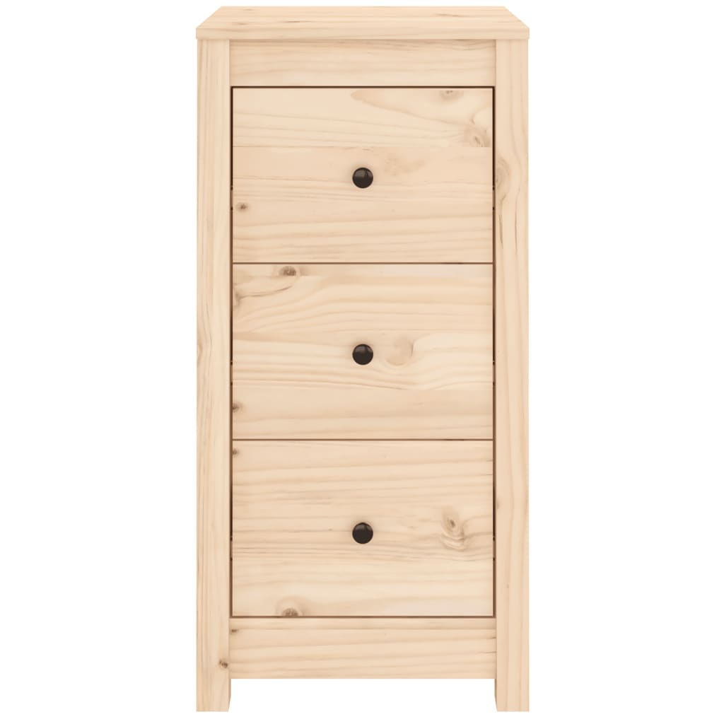 Buffets 2 pcs 40x35x80 cm bois massif de pin - XIOS