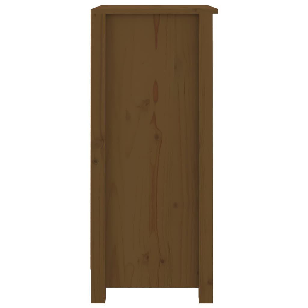 Buffets 2 pcs marron miel 40x35x80 cm bois massif de pin - XIOS