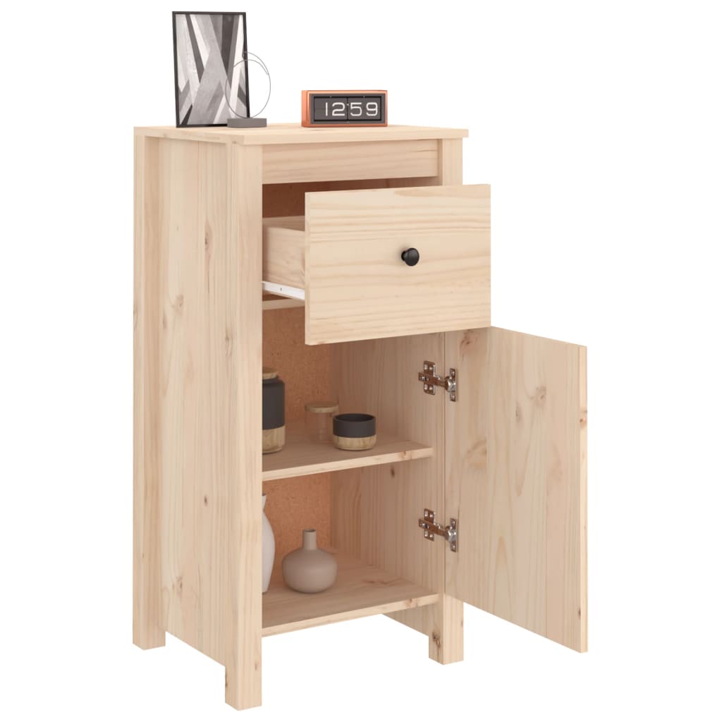 Buffet 40x35x80 cm bois massif de pin - XIOS