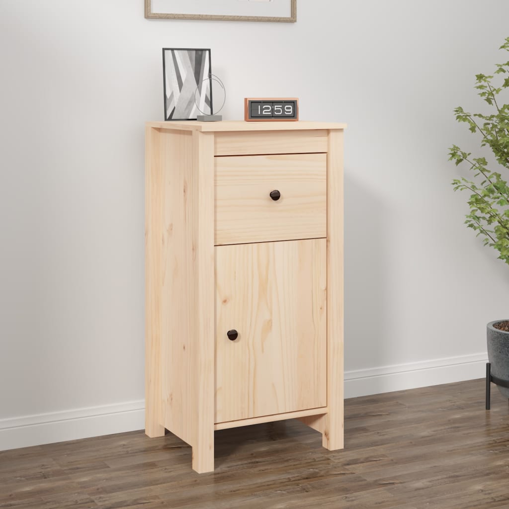 Buffet 40x35x80 cm bois massif de pin - XIOS