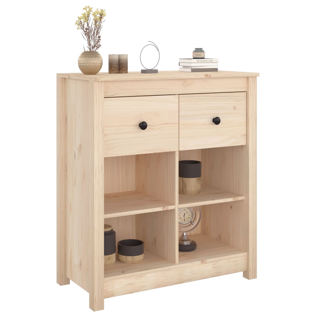 Buffet 70x35x80 cm Bois massif de pin - XIOS