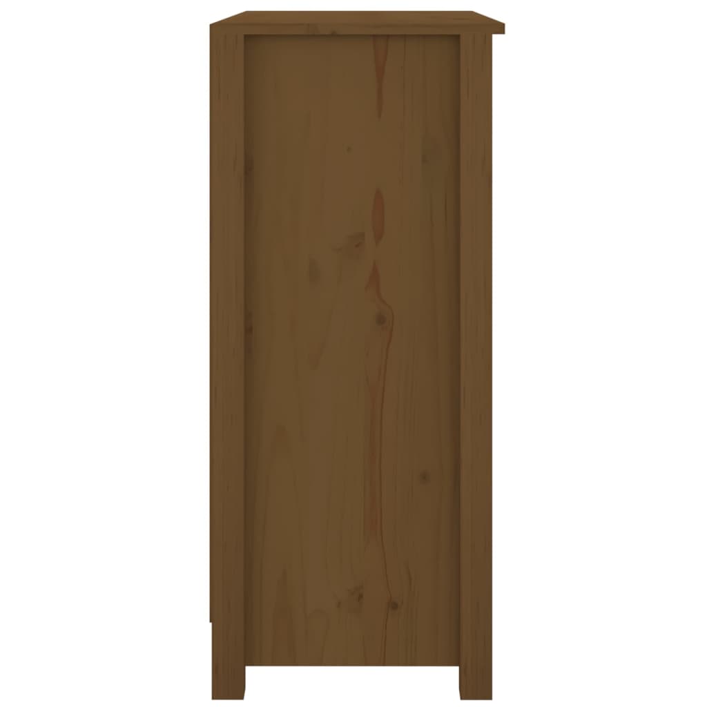 Buffet Marron miel 70x35x80 cm Bois massif de pin - XIOS