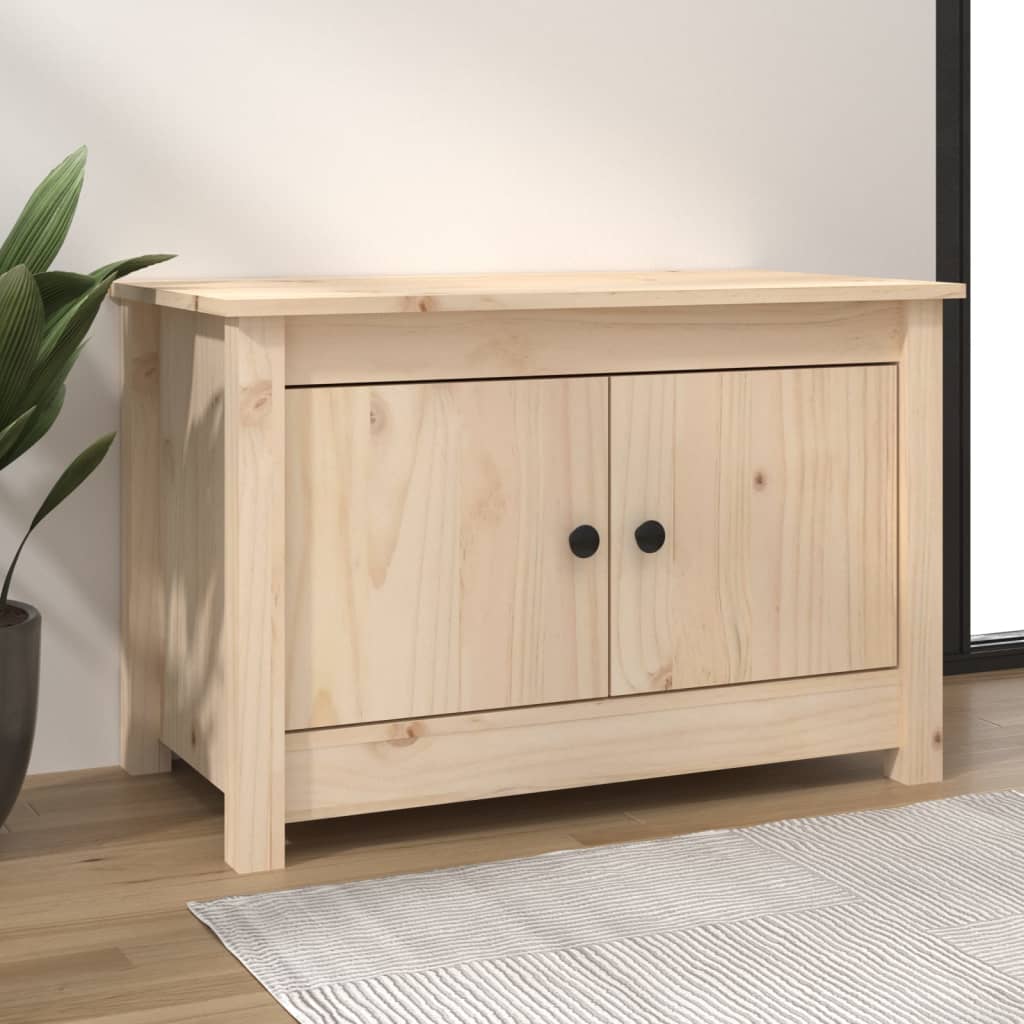 Armoire à chaussures 70x38x45,5 cm Bois de pin massif - XIOS