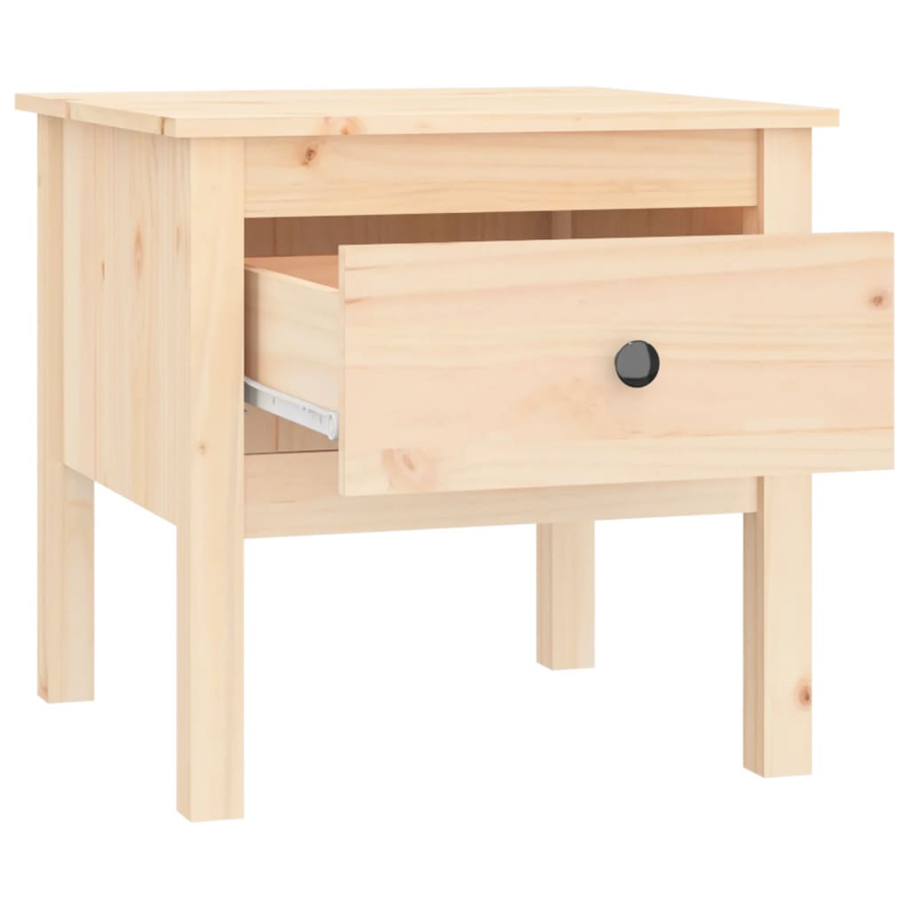 Table d'appoint 50x50x49 cm Bois massif de pin - XIOS