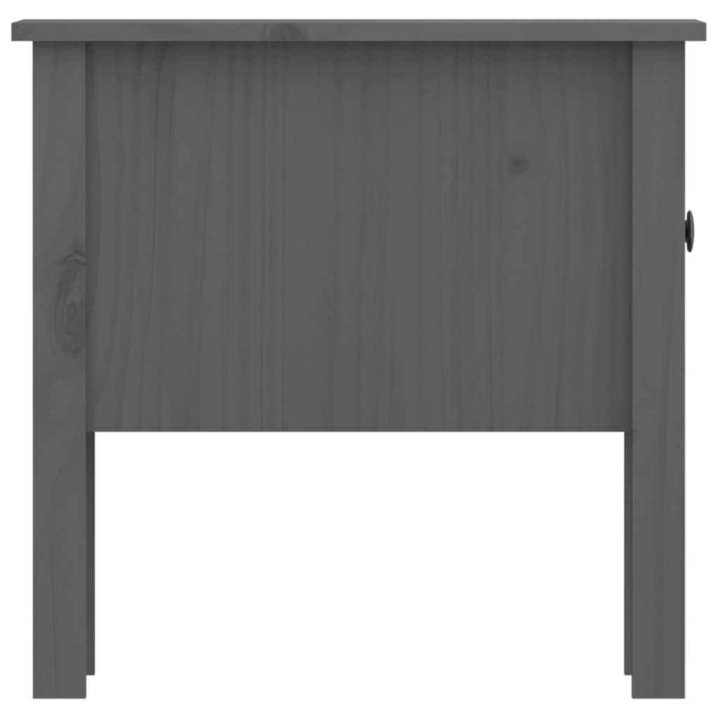 Table d'appoint Gris 50x50x49 cm Bois massif de pin - XIOS