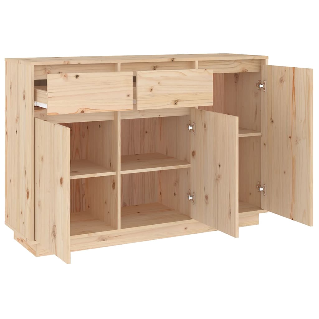 Buffet 110x34x75 cm bois massif de pin - XIOS