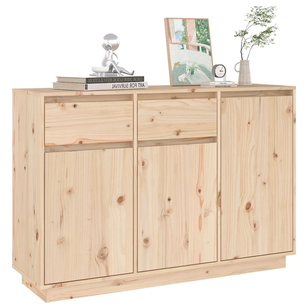 Buffet 110x34x75 cm bois massif de pin - XIOS