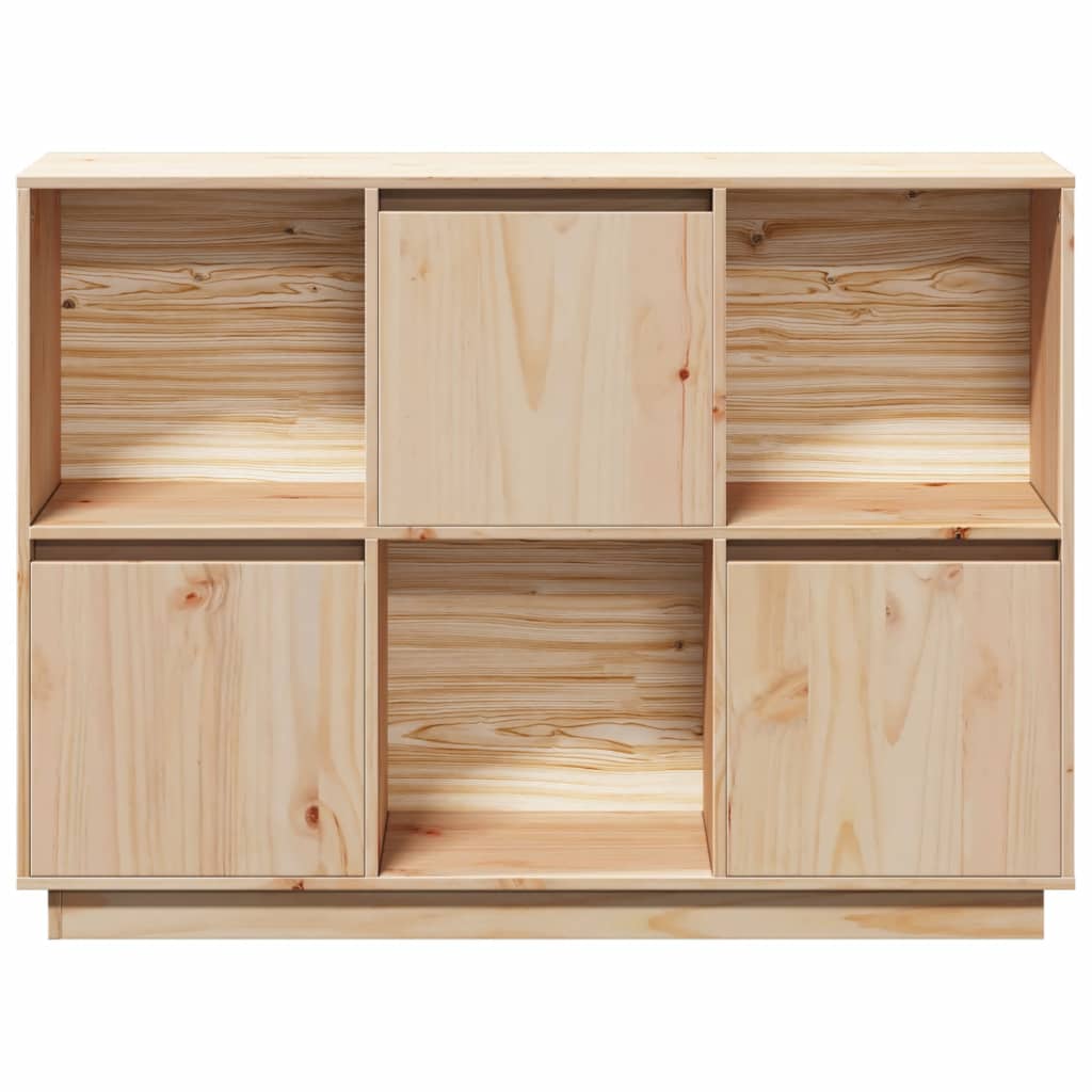 Buffet 110,5x35x80 cm Bois massif de pin - XIOS
