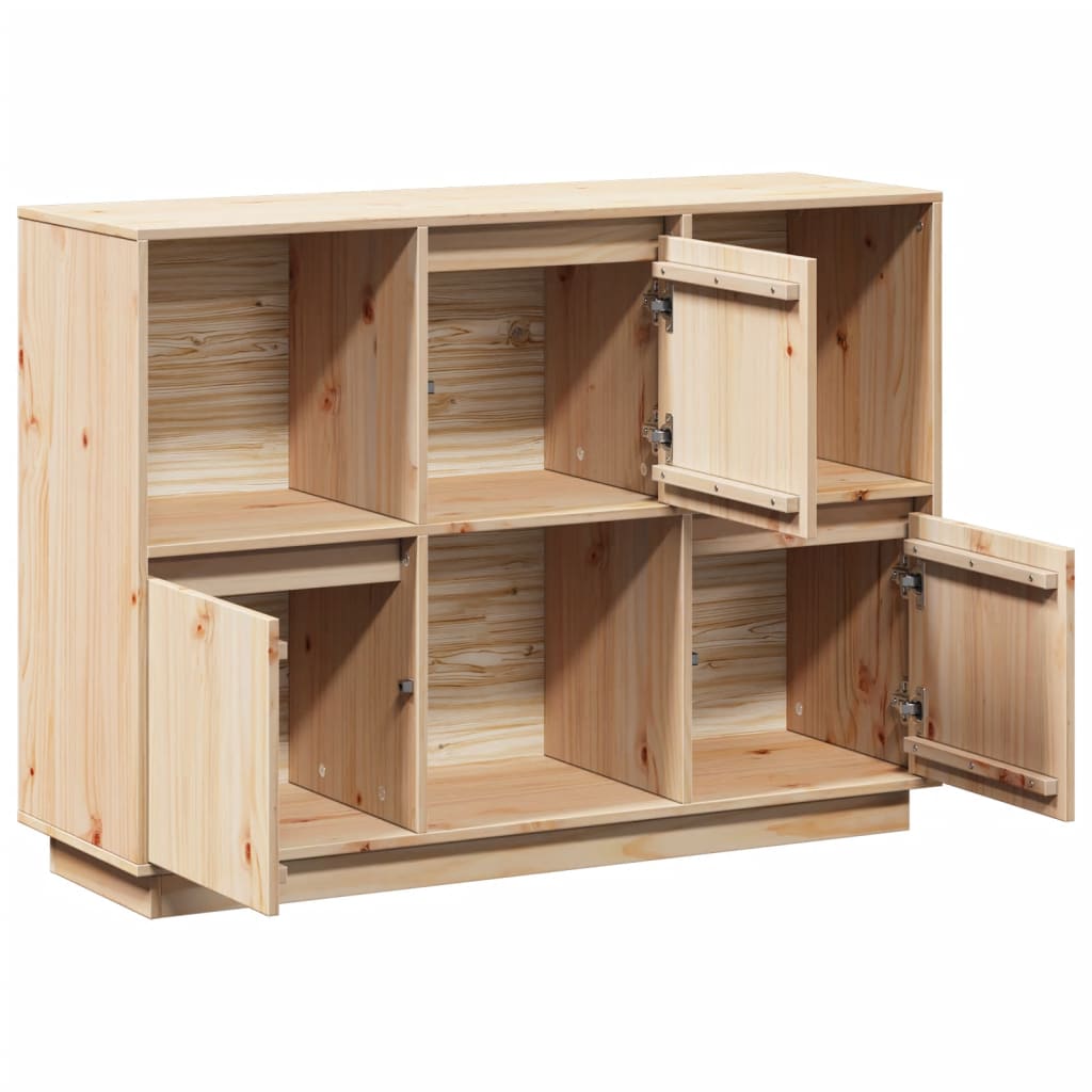 Buffet 110,5x35x80 cm Bois massif de pin - XIOS