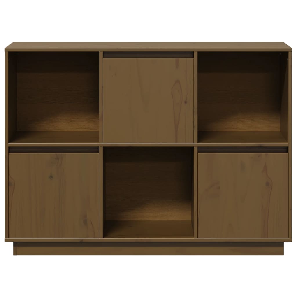 Buffet Marron miel 110,5x35x80 cm Bois massif de pin - XIOS