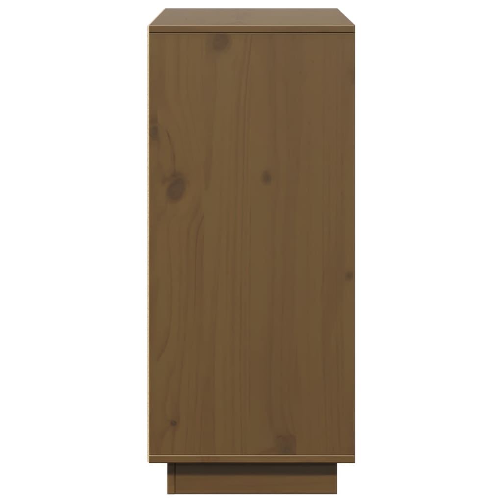 Buffet Marron miel 110,5x35x80 cm Bois massif de pin - XIOS