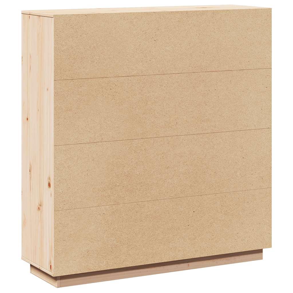 Buffet 110,5x35x117 cm Bois de pin massif - XIOS