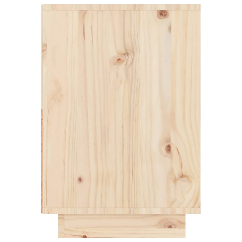 Tables de chevet 2 pcs Gris 60x34x51 cm Bois de pin solide - XIOS
