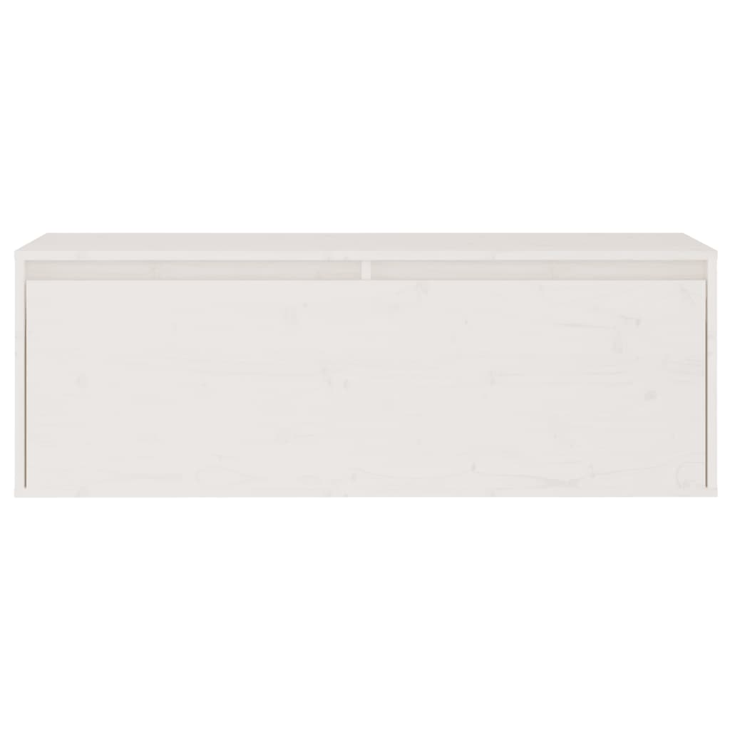 Meubles TV 2 pcs Blanc Bois massif de pin - XIOS