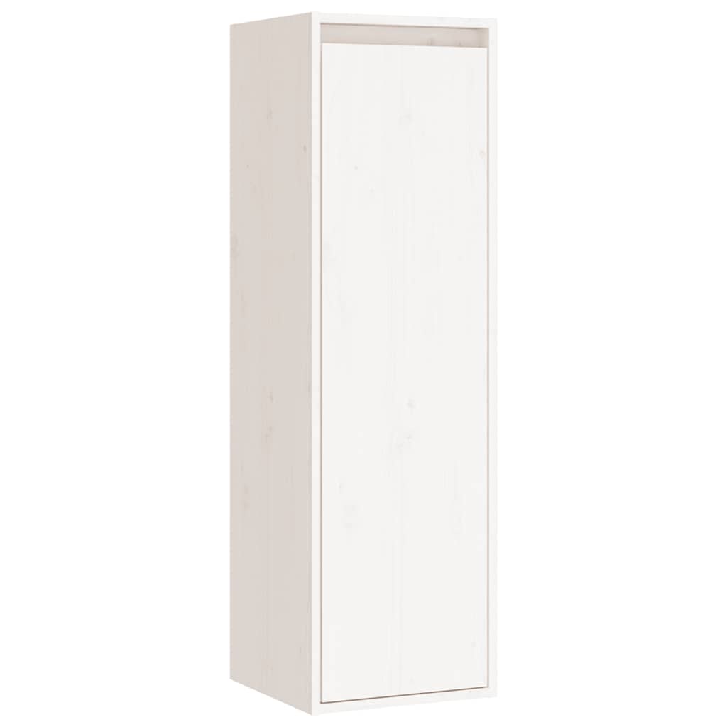 Meubles TV 3 pcs Blanc Bois massif de pin - XIOS
