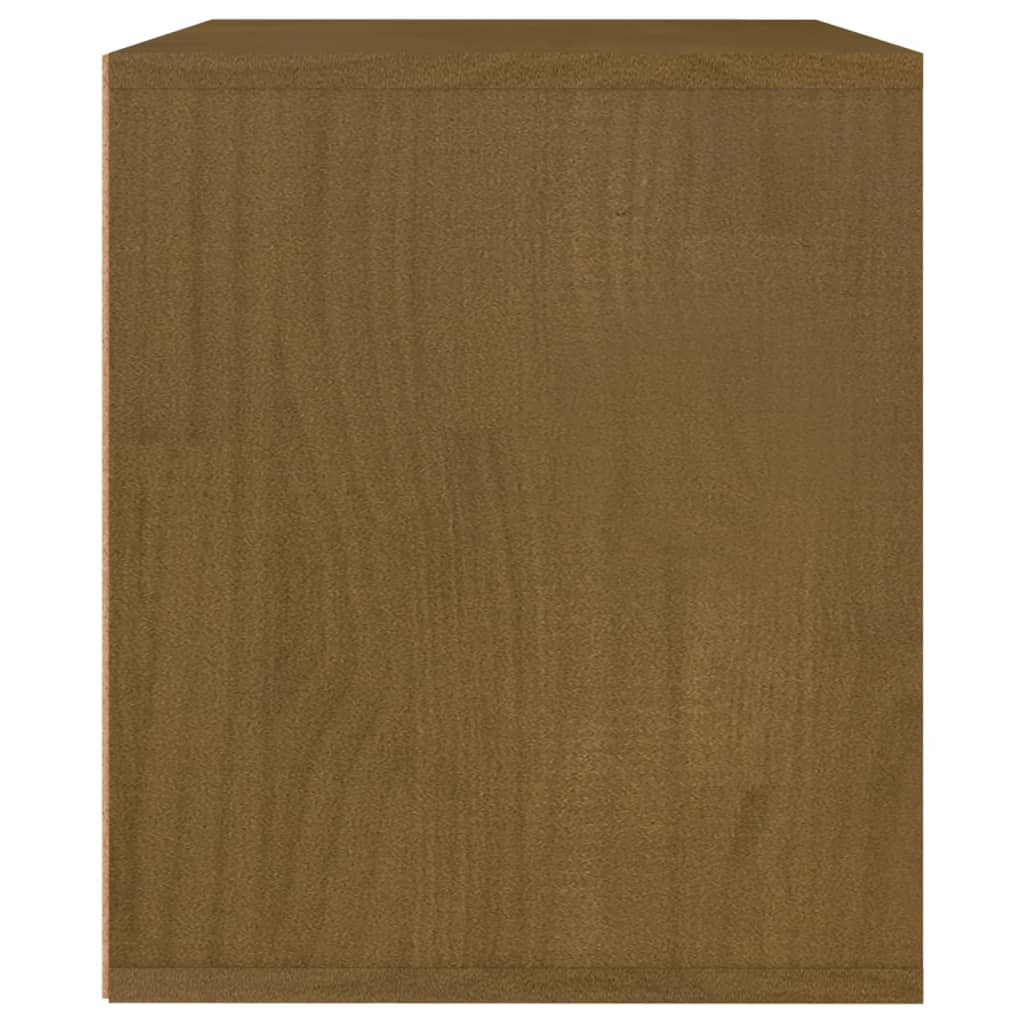 Meubles TV 3 pcs Marron miel Bois massif de pin - XIOS