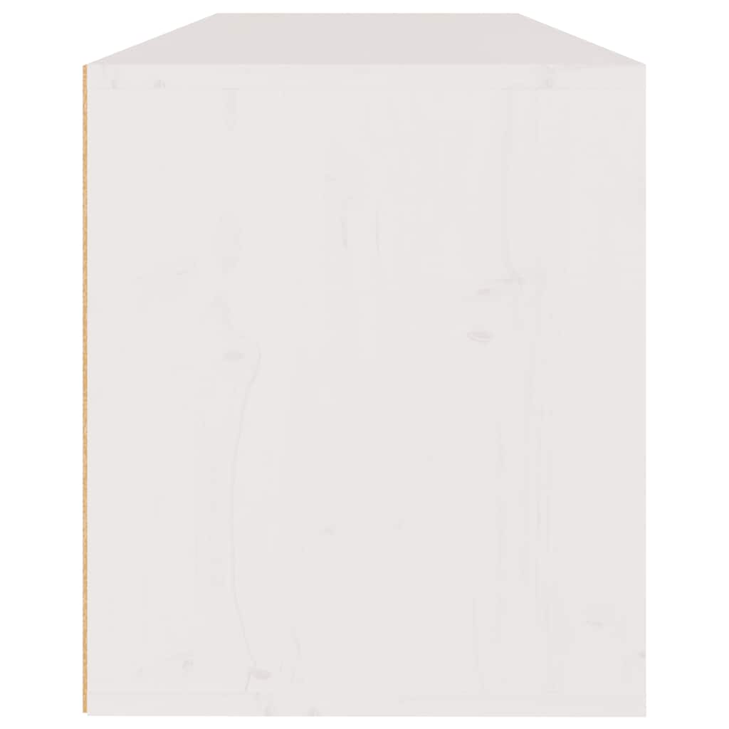 Ensemble de meubles TV 3 pcs blanc bois massif de pin - XIOS