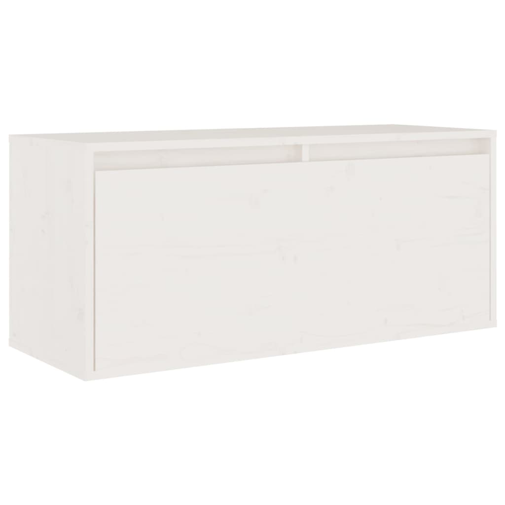 Meubles TV 6 pcs Blanc Bois massif de pin - XIOS