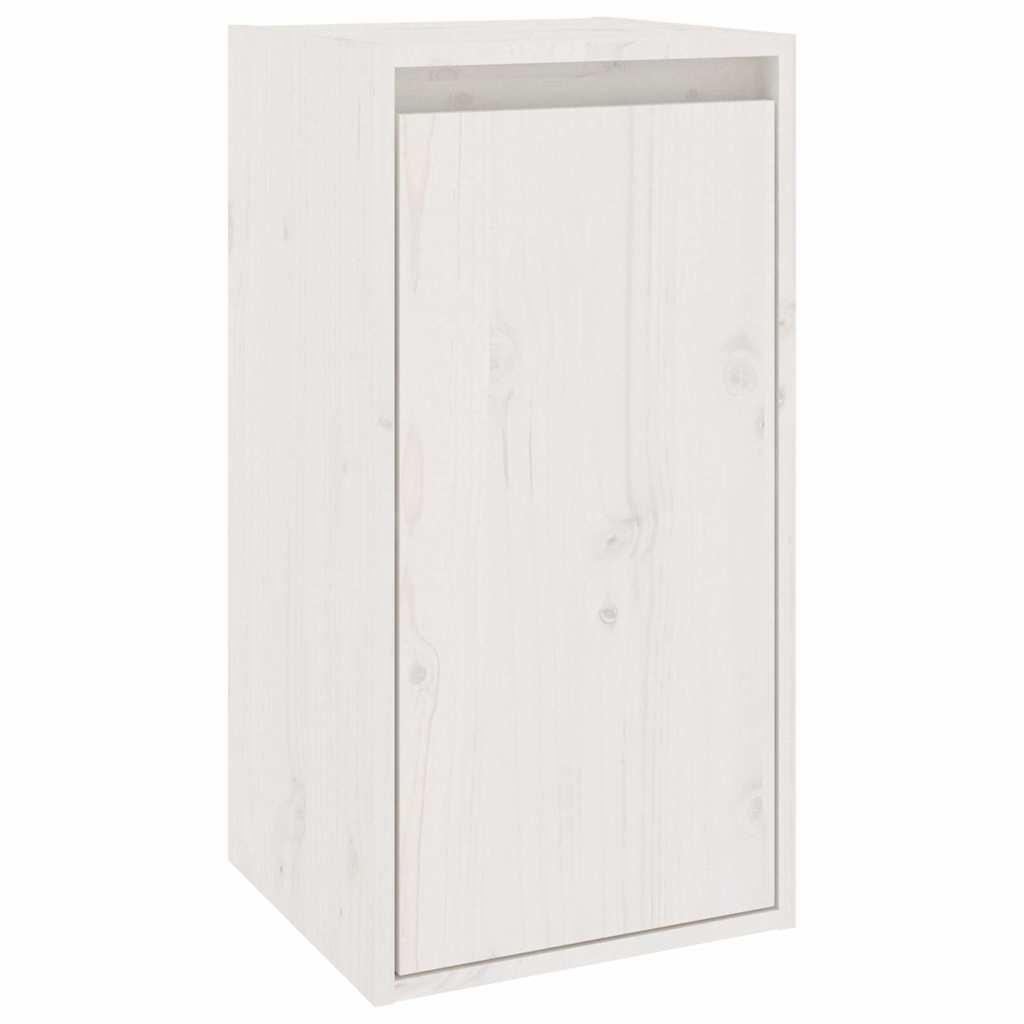 Meubles TV 6 pcs Blanc Bois massif de pin - XIOS