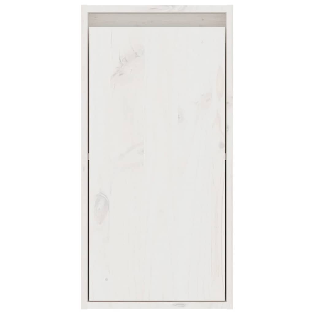 Meubles TV 6 pcs Blanc Bois massif de pin - XIOS