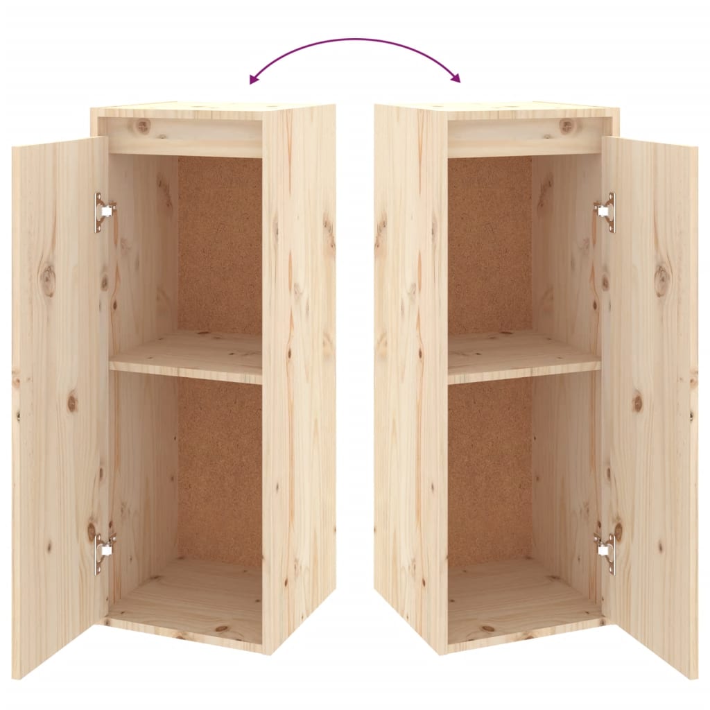 Meubles TV 4 pcs Bois massif de pin - XIOS