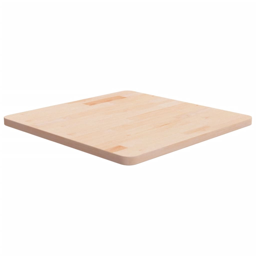 Dessus de table carré 60x60x2,5 cm Bois chêne massif non traité - XIOS