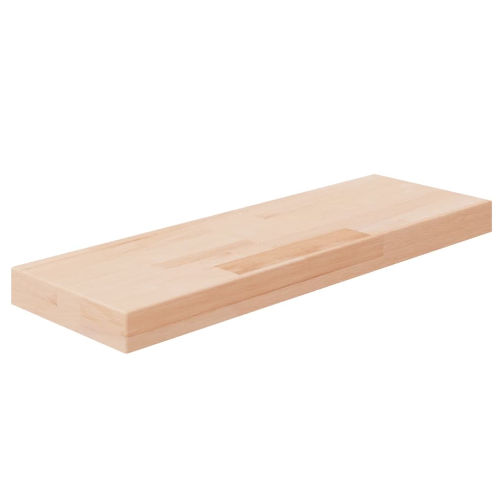 Panneau d'étagère 60x20x4 cm Bois de chêne massif non traité Étagères murales & corniches vidaXL