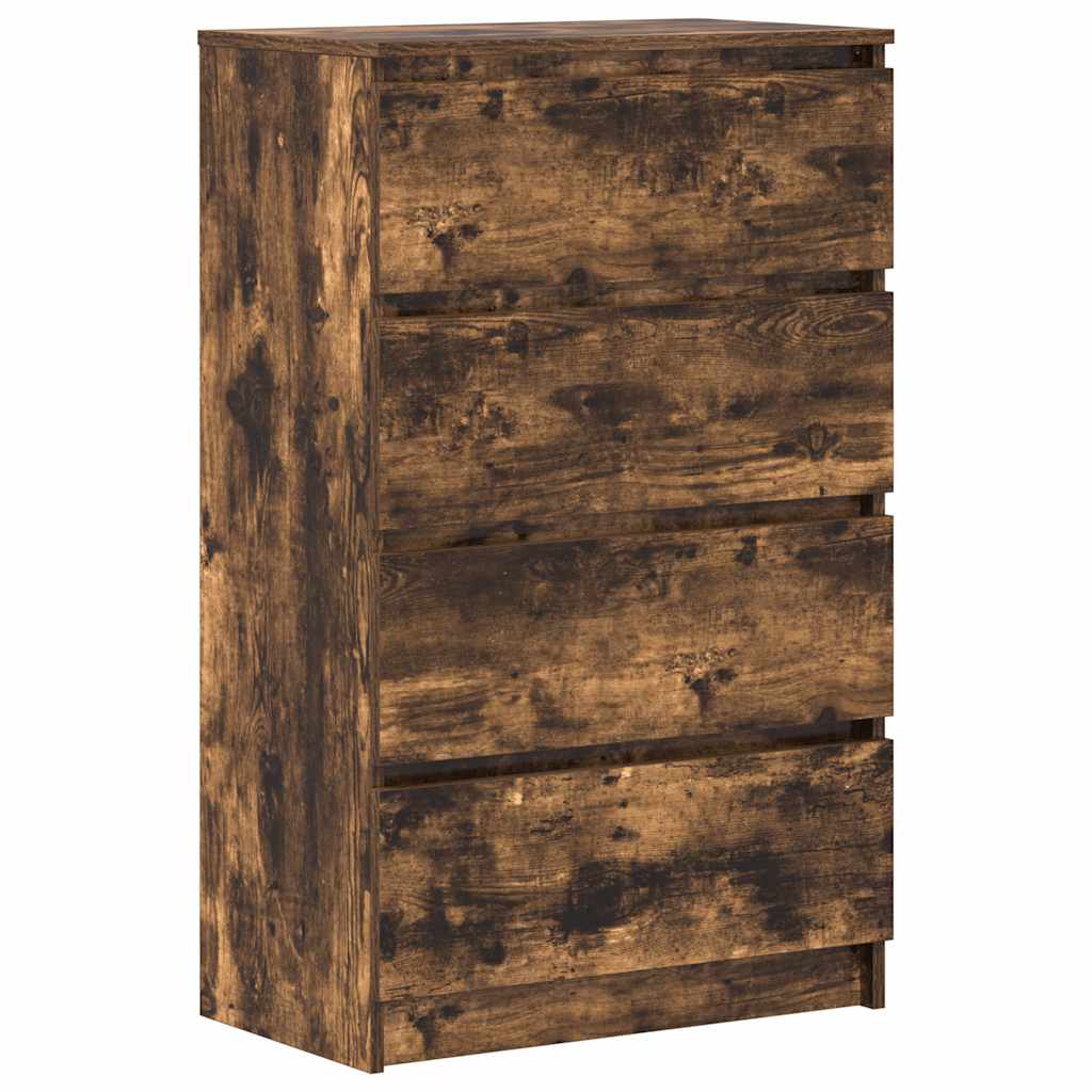 Buffet Chêne fumé 60x35x98,5 cm Bois d'ingénierie - XIOS