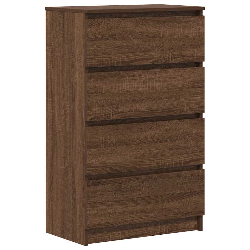Buffet Chêne marron 60x35x98,5 cm Bois d'ingénierie - XIOS