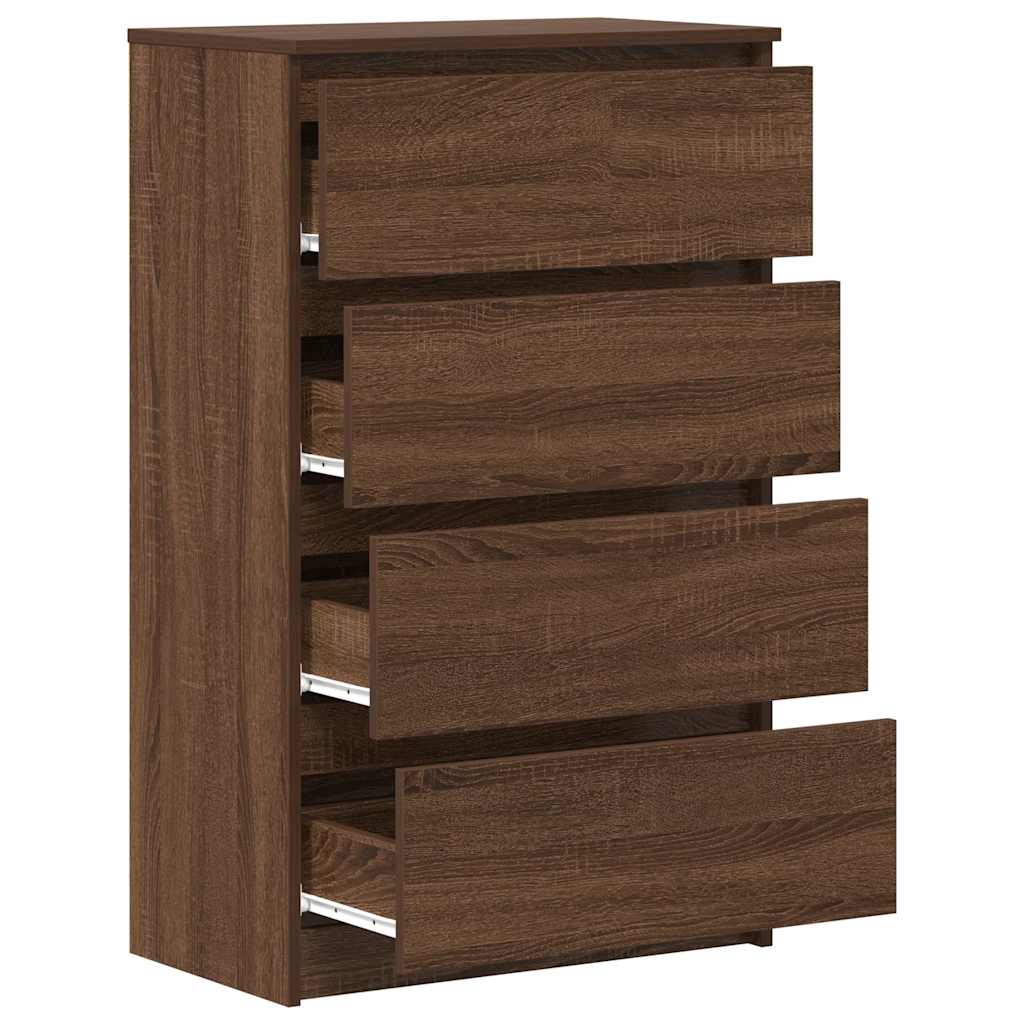 Buffet Chêne marron 60x35x98,5 cm Bois d'ingénierie - XIOS