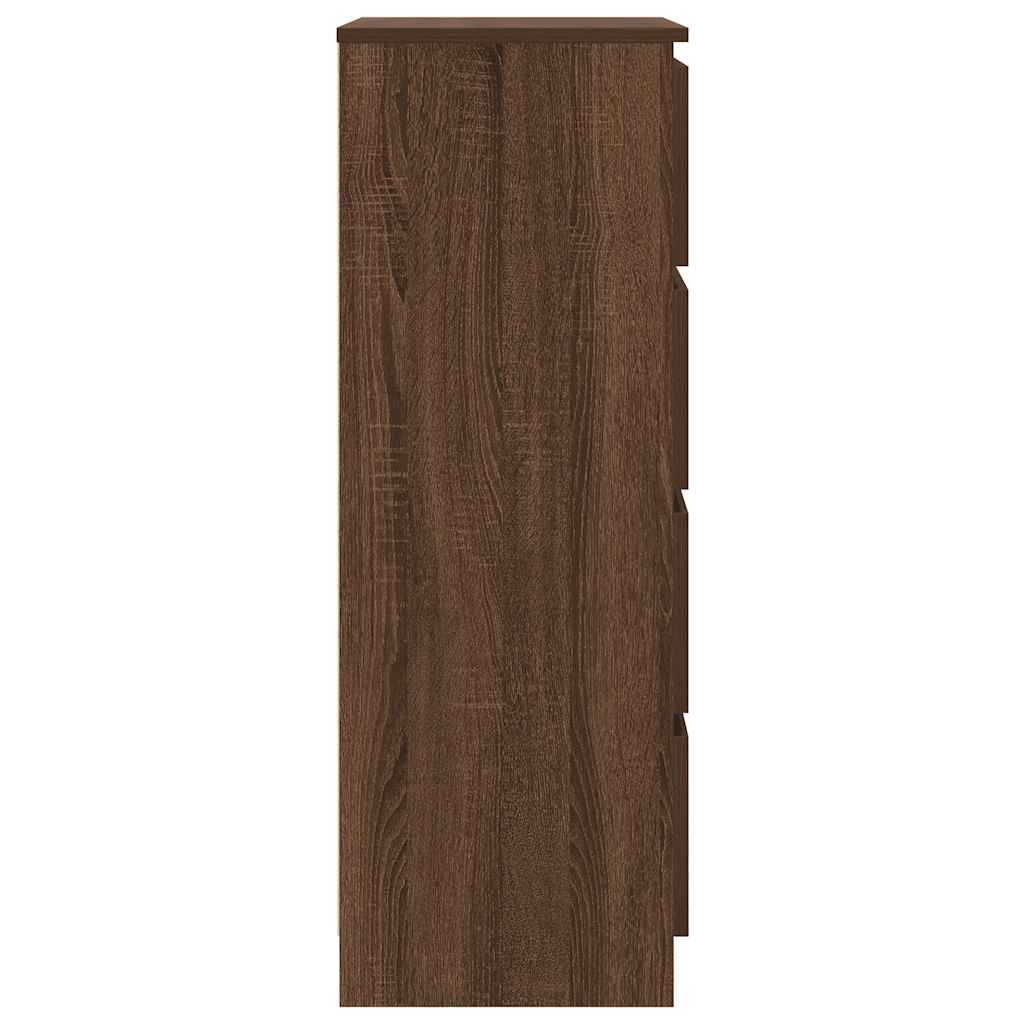 Buffet Chêne marron 60x35x98,5 cm Bois d'ingénierie - XIOS