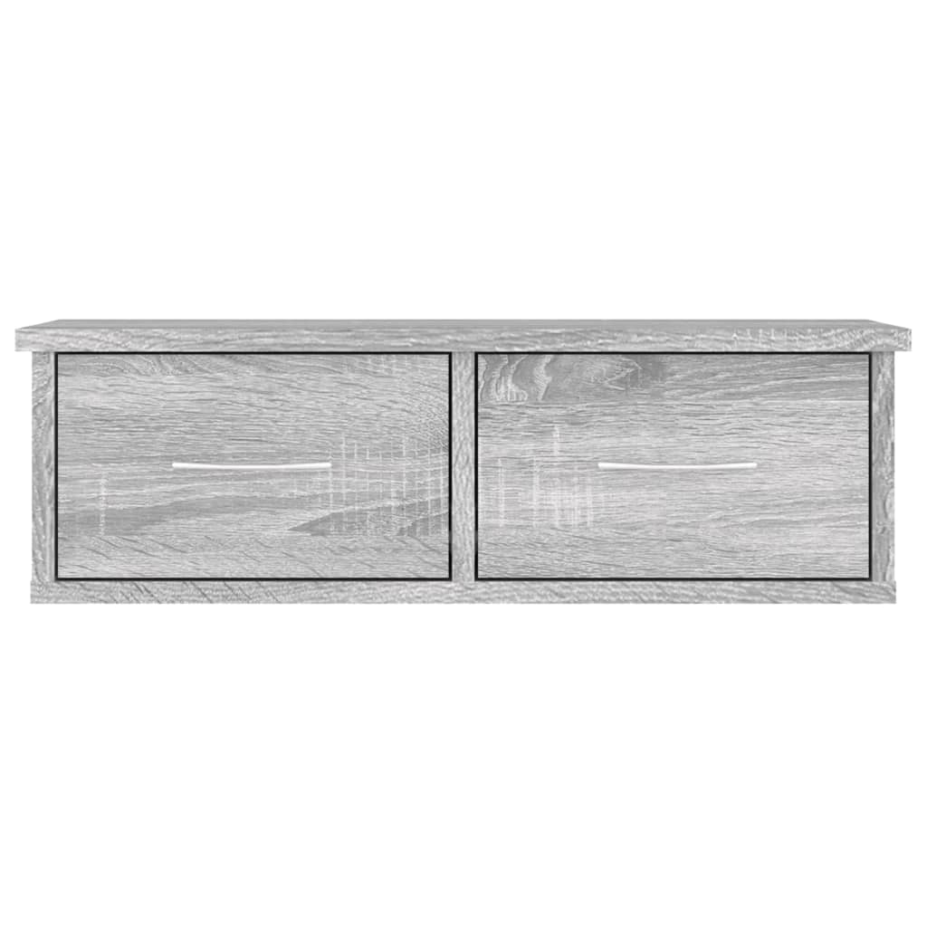 Armoire murale Sonoma gris 60x26x18,5 cm Bois d'ingénierie - XIOS