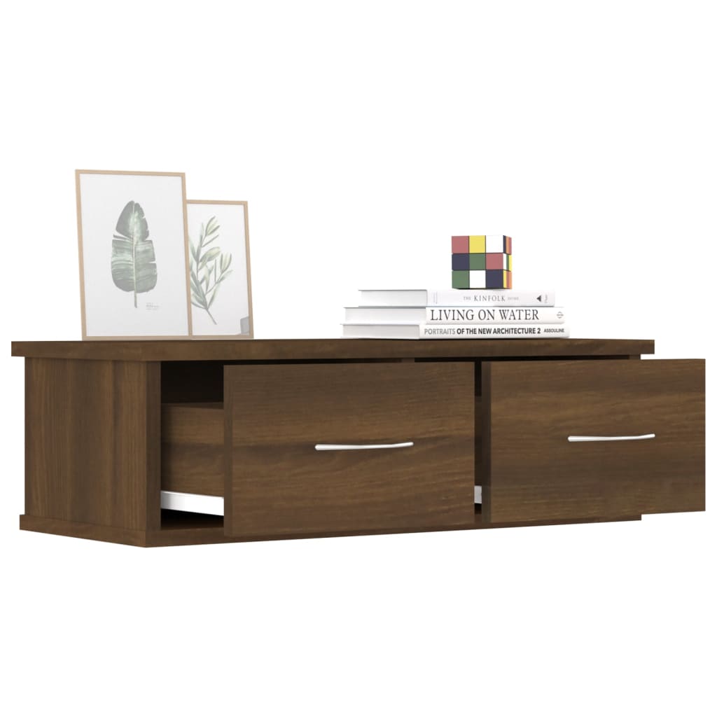 Armoire murale Chêne marron 60x26x18,5 cm Bois d'ingénierie - XIOS