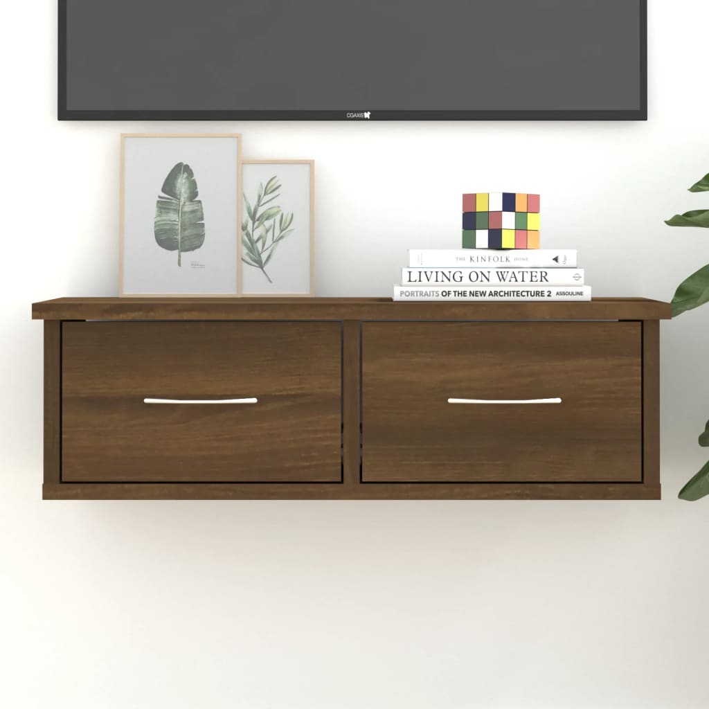 Armoire murale Chêne marron 60x26x18,5 cm Bois d'ingénierie - XIOS