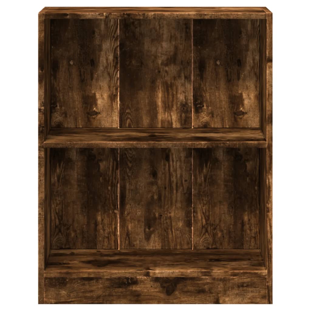 Bibliothèque Chêne fumé 60x24x76 cm Bois d'ingénierie - XIOS