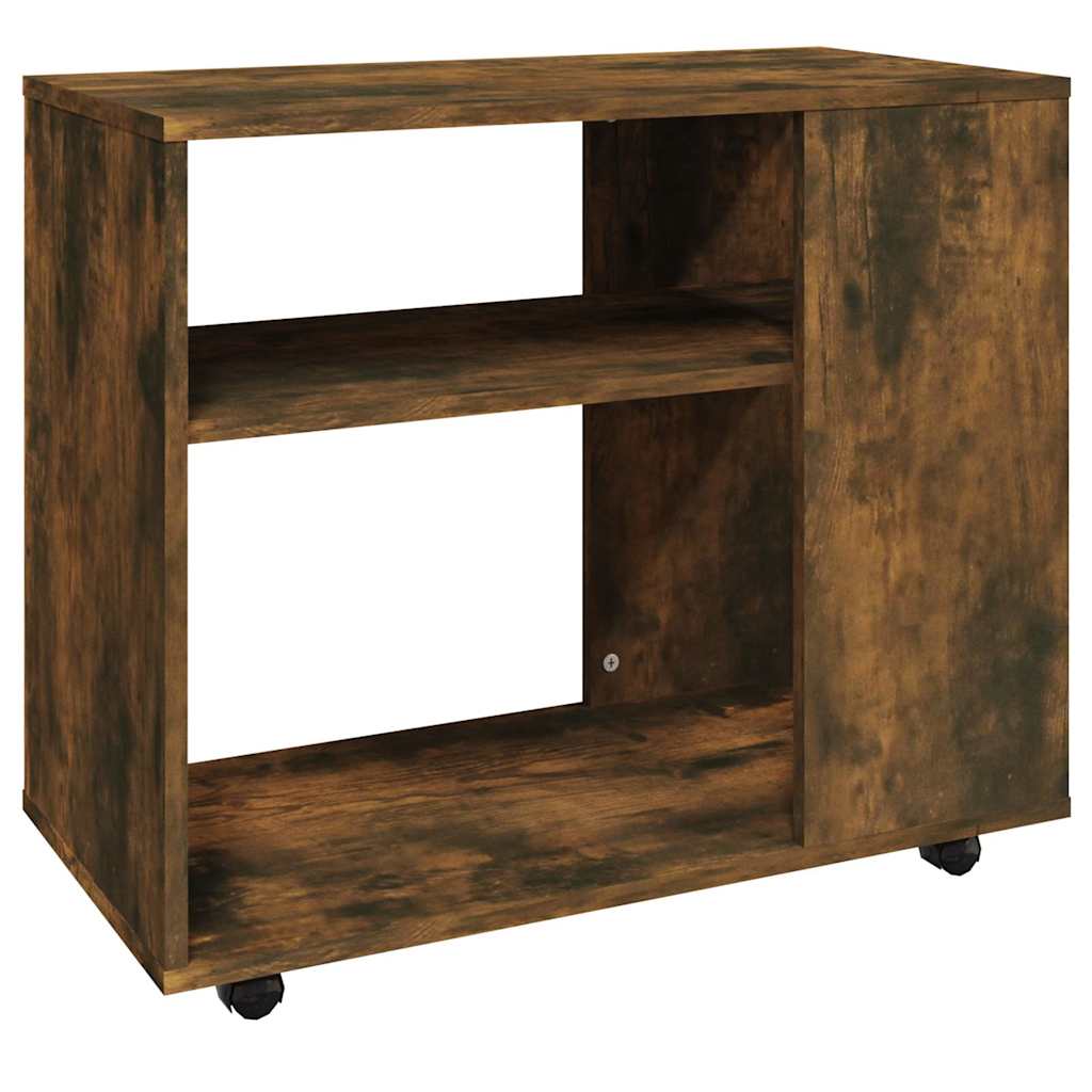 Table d'appoint Chêne fumé 70x35x55 cm Bois d'ingénierie - XIOS
