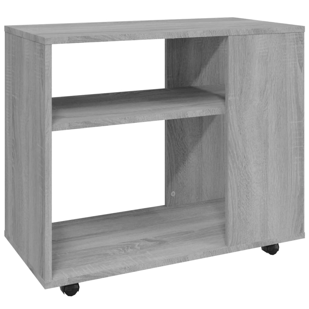 Table d'appoint Sonoma gris 70x35x55 cm Bois d'ingénierie Tables d'appoint vidaXL