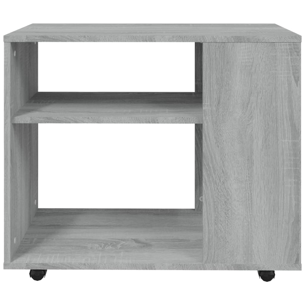 Table d'appoint Sonoma gris 70x35x55 cm Bois d'ingénierie Tables d'appoint vidaXL