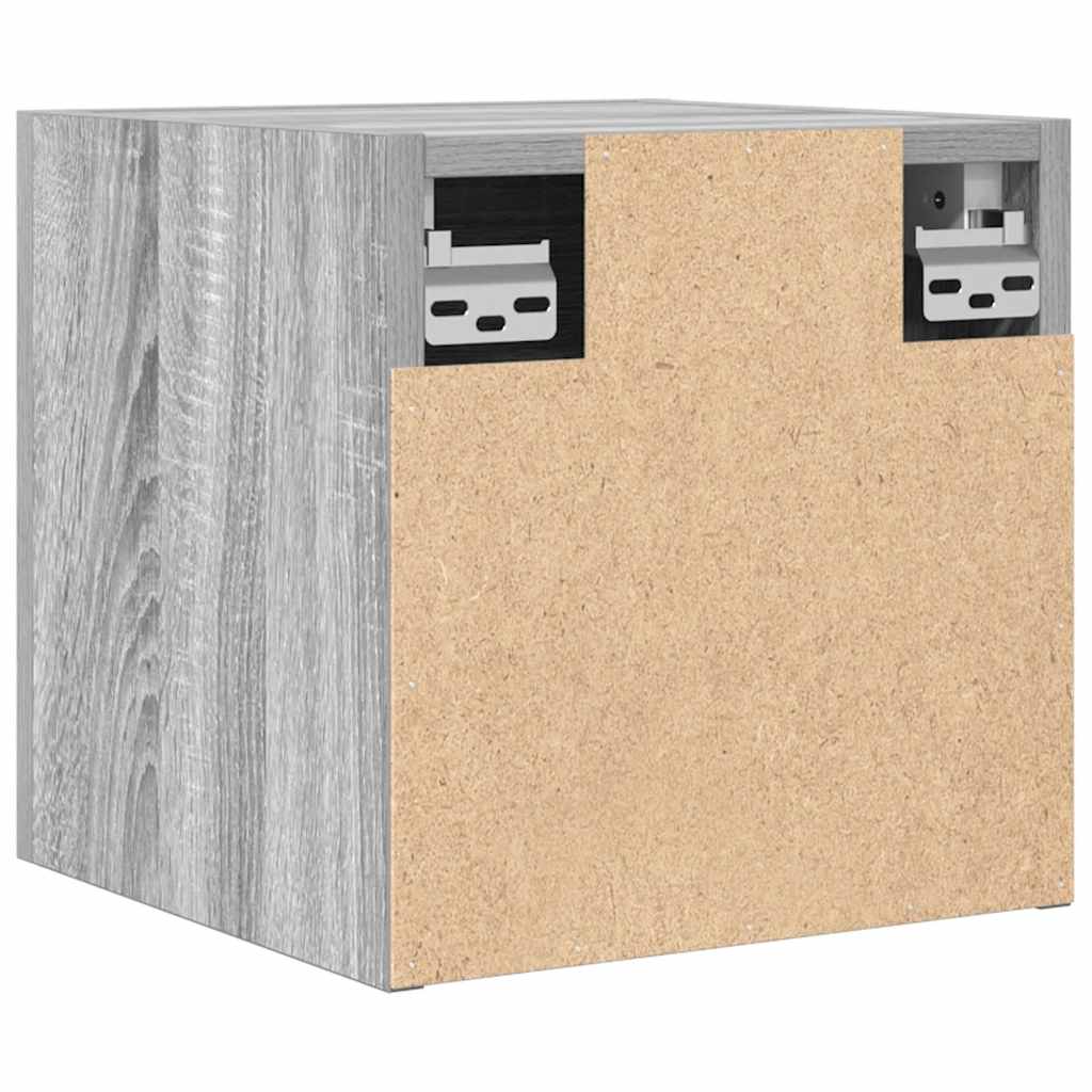 Meubles TV muraux 2 pcs Sonoma gris 30,5x30x30 cm - XIOS